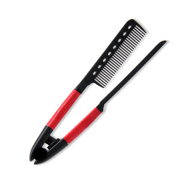 MAGIC GOLD_Straightening Flat Iron Hair Comb_Cosmetic World